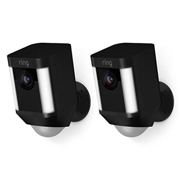 Ring Spotlight Cam Battery HD Camera - 2-Pack for Security
