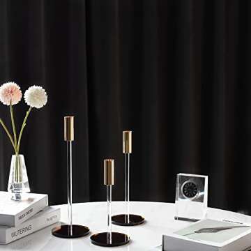 DONOUCLS Candlestick Holders Set for Elegant Home Decor