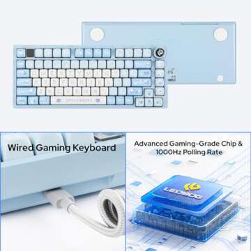 EPOMAKER x LEOBOG Hi75 Compact RGB Gaming Keyboard