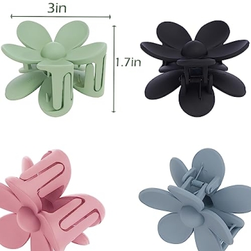 Shop Flower Hair Clips: 6 PCS Durable Daisy Clips