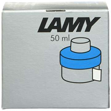Lamy Bottle Ink, Turquoise (LT52TURQ), 5.000