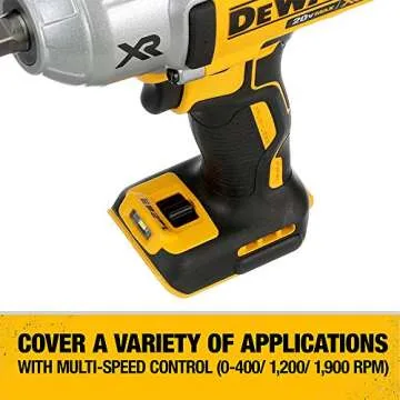 DEWALT 20V MAX XR Impact Wrench with 700 ft-lbs Torque
