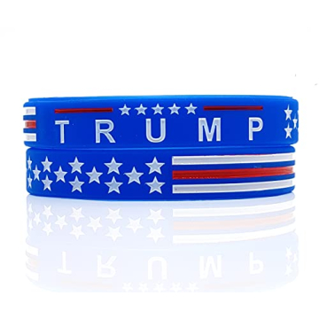 Yangmics Direct Trump 2024 Silicone Bracelets - Unisex Gifts