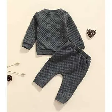 Newborn Baby Gender Neutral Sweatsuit - Cozy & Stylish