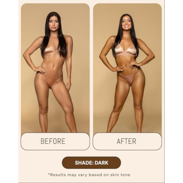 Organic Dark Tanning Mousse for Flawless Skin Glow