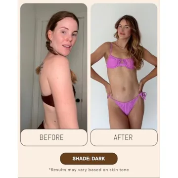 Organic Dark Tanning Mousse for Flawless Skin Glow