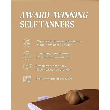 Organic Dark Tanning Mousse for Flawless Skin Glow