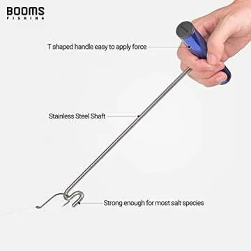 Booms Fishing R08 10" Dehooker Shark Hook Remover