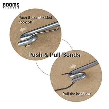 Booms Fishing R08 10" Dehooker Shark Hook Remover