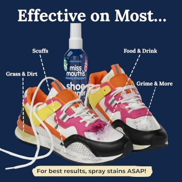 Miss Mouth's Messy Steppers Shoe Cleaner - Stain Removal Made Easy