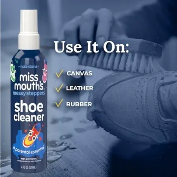 Miss Mouth's Messy Steppers Shoe Cleaner - Stain Removal Made Easy