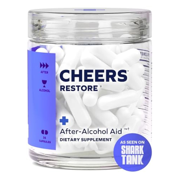 Cheers Restore | Supplement with DHM + L-Cysteine | Feel Better After Drinking & Support Your Liver ...