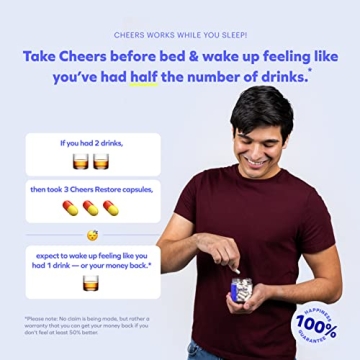 Cheers Restore - Beat Hangovers with DHM & Liver Support