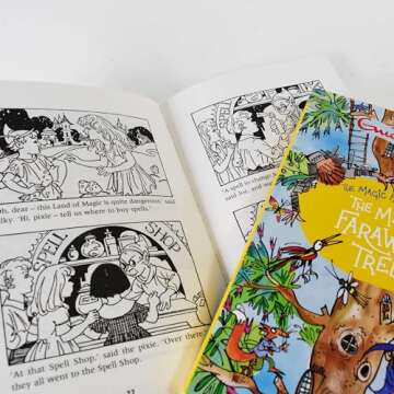 Enid Blyton The Magic Faraway Tree Collection 4 Books Box Set Pack (Up The Faraway Tree, The Magic F...