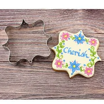 Versatile Plaque/Frame Cutter Set for Cookie Decorating