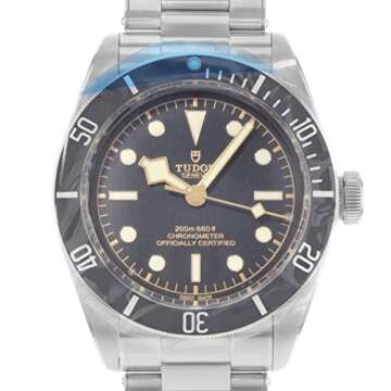 Shop Tudor Heritage Black Bay Automatic Men's Watch