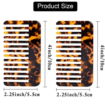 Fsmiling Hair Detangling Comb - Travel Friendly, Eco-Friendly