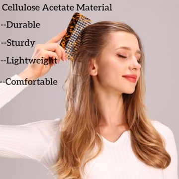 Fsmiling Hair Detangling Comb - Travel Friendly, Eco-Friendly