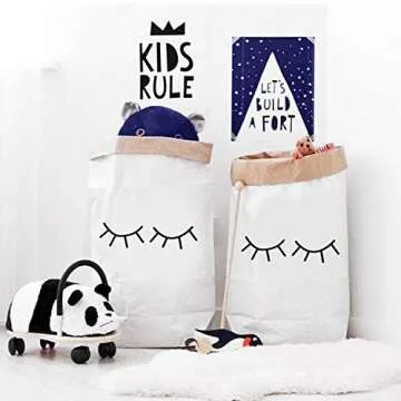 Kangkang Cute Cartoon Storage Bag for Kids' Room Organizing