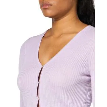 Vince Womens Shrunken Button Cardi in Sweet Pea for All Occasions