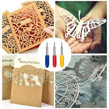 50PCS Fine Point Blades for Cricut - Versatile Cutting Solution