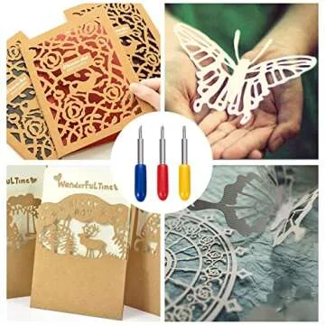 50PCS Fine Point Blades for Cricut - Versatile Cutting Solution