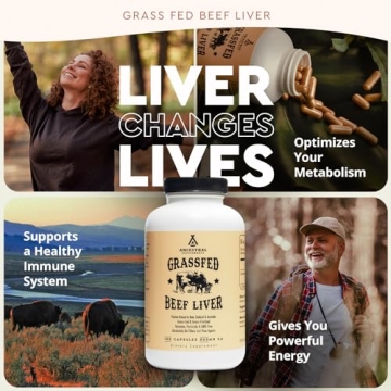 Grass Fed Beef Liver Capsules for Optimal Wellness
