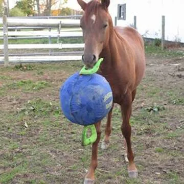 Horsemen's Pride 14" Jolly Tug Horse Toy, Blue (JT14 B),All Breed Sizes