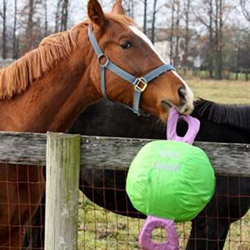 Horsemen's Pride 14" Jolly Tug Horse Toy, Blue (JT14 B),All Breed Sizes