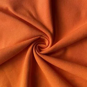 DANVOUY Women's Summer Casual Letters Printed T-Shirt Short Sleeves Graphic V-Neck Tops Orange XX-Large