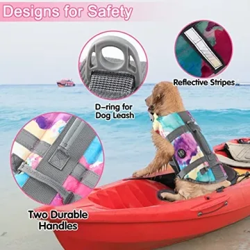 Buy EMUST Dog Life Preserver for Safe Swimming Fun