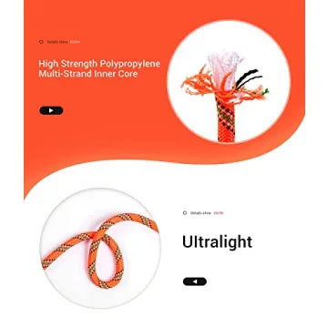 Nice C Climbing Rope for Outdoor Adventures Safety