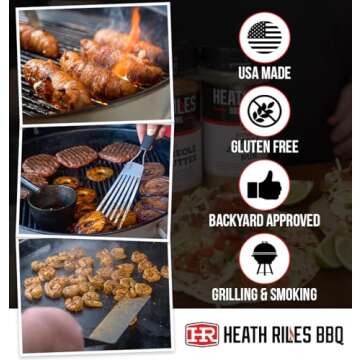 Heath Riles BBQ Garlic Jalapeño Rub 2 lb Seasoning