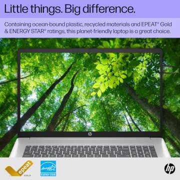 HP 17 Laptop 17.3" Touchscreen Core 7 64GB RAM 2TB SSD