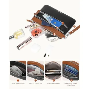 Telena Wristlet Wallet for Women, Stylish & Functional