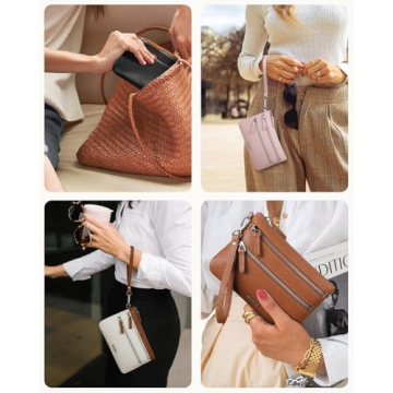 Telena Wristlet Wallet for Women, Stylish & Functional