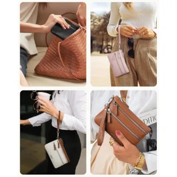 Telena Wristlet Wallet for Women, Stylish & Functional