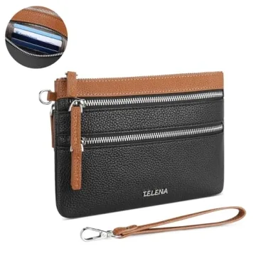 Telena Wristlet Wallet for Women, Stylish & Functional