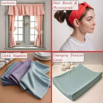 Durable Dusty Rose Poly Poplin Fabric for Sewing