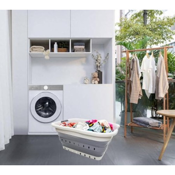 SAMMART 41L Collapsible Laundry Baskets - Space Saving Solution
