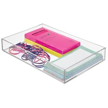 Stylish iDesign Decorative Vanity Tray for Perfect Organization