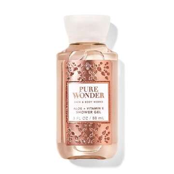 Bath & Body Works Pure Wonder Travel Size Shower Gel 3.0 oz (Pure Wonder)