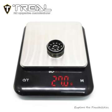 TREAL Beadlock Wheels Deep Dish Rims for SCX24 AX24