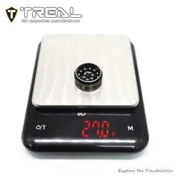 TREAL Beadlock Wheels Deep Dish Rims for SCX24 AX24