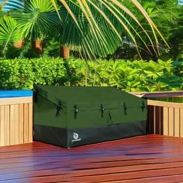 YardStash 143 Gallon Waterproof Deck Box for All Weather