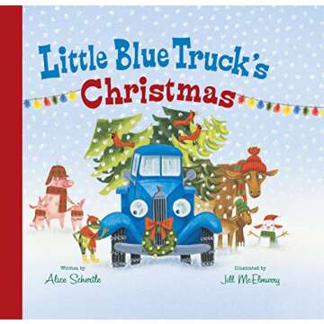 Little Blue Truck's Christmas Book for Kids