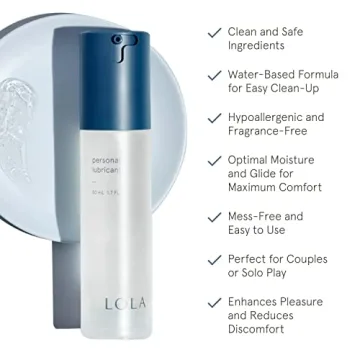 LOLA Water-Based Lubricant - Smooth & Safe for Couples