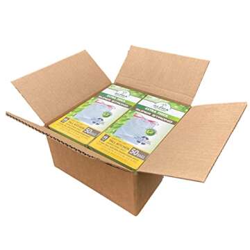 Alpha Eco-Friendly 13 Gallon Trash Bags – Extra Thick & Strong