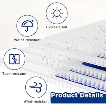 Juexica 7 Pack Open House Signs with Heavy Duty Stakes