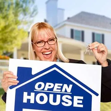 Juexica 7 Pack Open House Signs with Heavy Duty Stakes